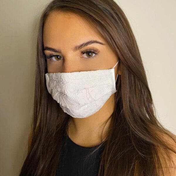 Ivory face mask